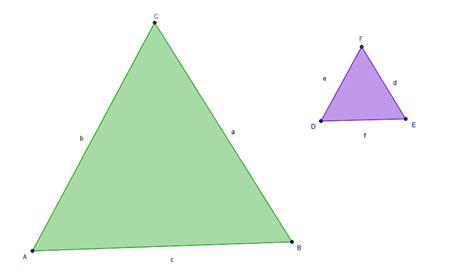Triangle similarity theorems