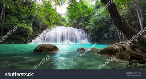 Waterfall Landscape Background Beautiful Nature Outdoor