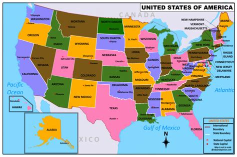 Usa Map Download Free Map Of United States Infoandopinion