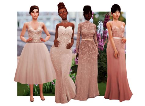 Lista Definitiva De Mods De Vestidos De Novia Para Los Sims 4