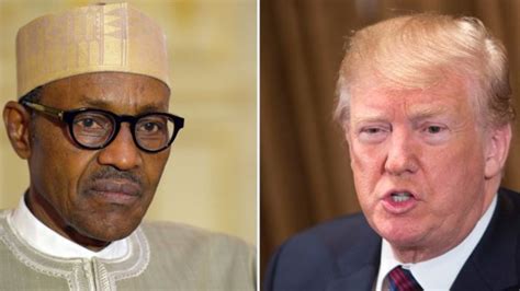 Buhari Na Di First African President To Visit Trump For White House