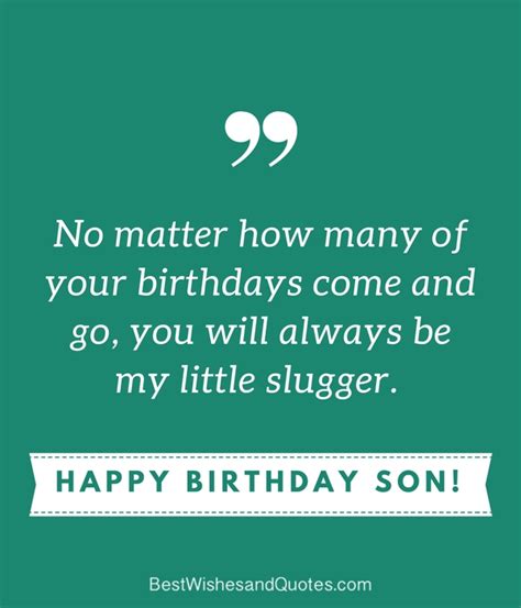 35 Unique And Amazing Ways To Say Happy Birthday Son