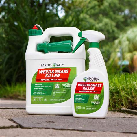 Earths Ally Weed And Grass Killer Safe Pet Friendly Natural Weed