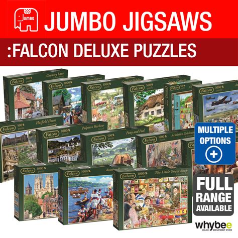 Jumbo Jigsaws And Puzzles Falcon Deluxe Full Range To Choose From
