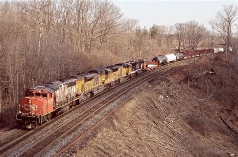 Railpicturesca Marcus W Stevens Photo Once The Gp40s Were Mainly