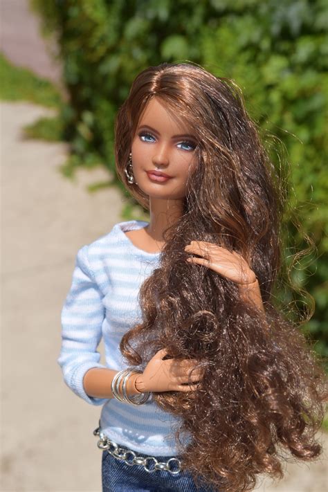 Ooak Barbie Repaint Custom Doll Etsy Barbie Repaint Ooak Barbie