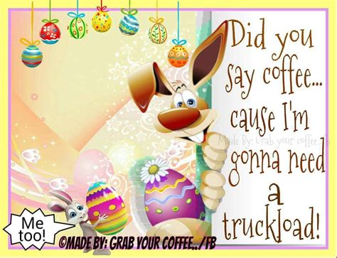 Easter Bunny Meme Coffee Quote Good Morning Coffee Coffee Quotes