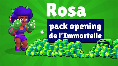 All content must be directly related to brawl stars. ROSA PACK OPENING BRAWL STARS 🌷🌷🌷 - YouTube
