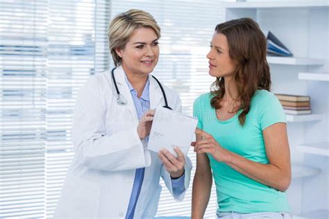 Patient Consulting A Doctor Stock Photo Image Of Medical Illness