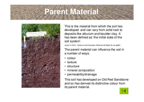 Soils can take many years to form. An introduction to soils, soil formation and terminology