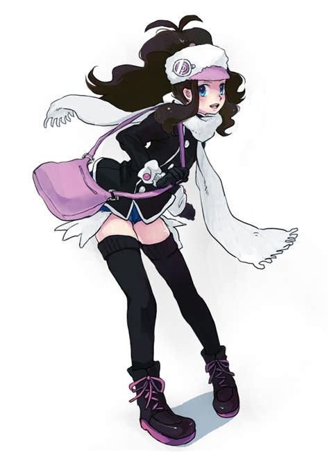 Touko Invierno Pokemon Hilda Pokemon Pokemon Waifu