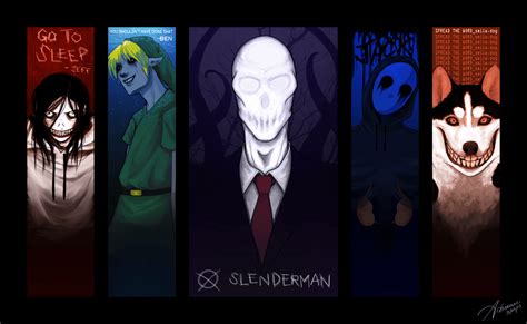 Creepypasta Characters Wallpaper