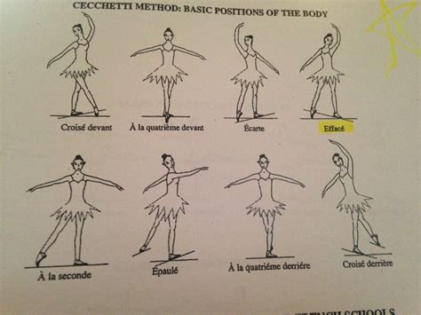 Positions Of The Body Cecchetti Ballet Terms With Pictures Ballet Technique Ballet Terms