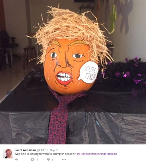 trumpkins are the latest pumpkin trend to take over the internet