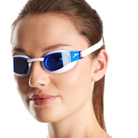 Speedo Fastskin3 Elite Swimming Goggles Blue Swiminn