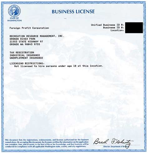 Landscaping Business License