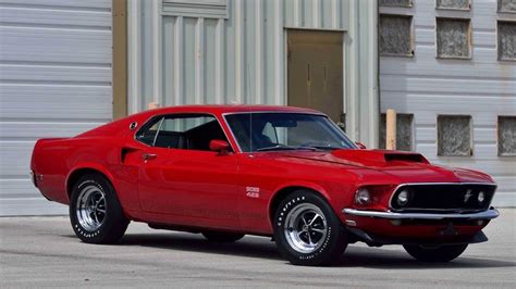 1969 Ford Mustang Boss 429 In Candy Apple Red Kk 1333 Ford Mustang