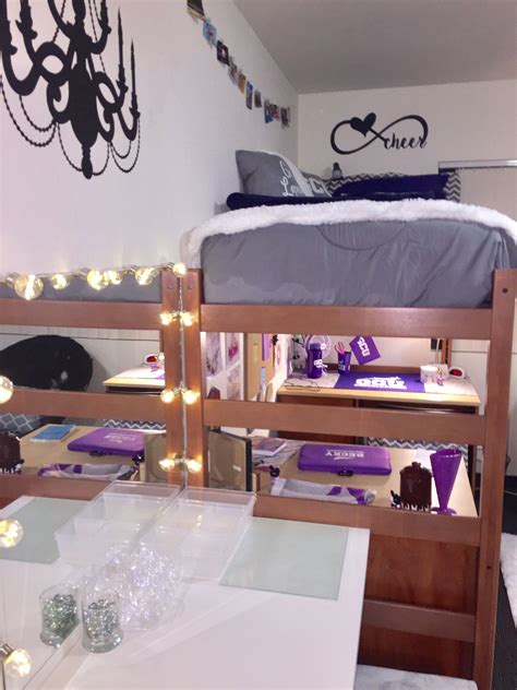 becky s gcu dorm college bunk beds dorm room inspiration dorm inspiration