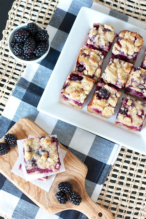 erica s sweet tooth blackberry pie bars