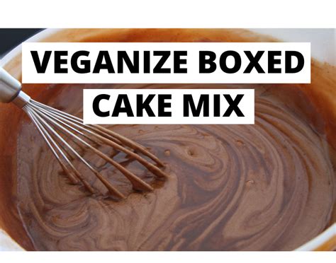 Como Veganizar Uma Caixa De Cake Mix Nikki Vegan Organic Articles