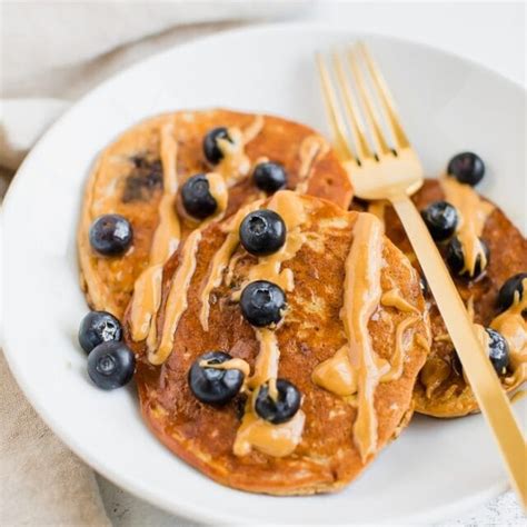 Easy Blueberry Protein Pancakes Eating Bird Food