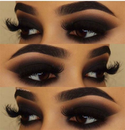 Dark And Sultry Look Makeup Sultry Eyebrowsmicroblading Sultry Makeup Dramatic Eye Makeup