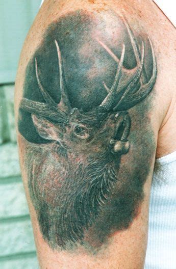 24 Elk Tattoo Ideas Elk Tattoo Hunting Tattoos Deer Tattoo