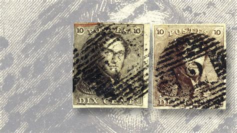 Identifying Belgiums First Stamp Issue The Epaulettes Of 1849