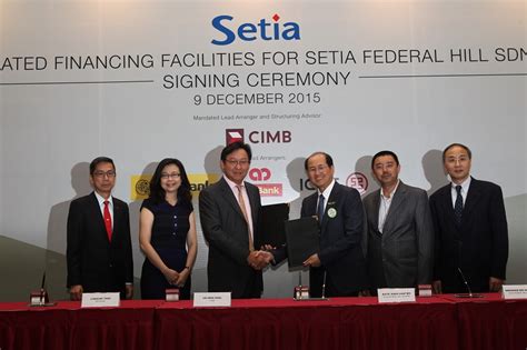 Company background date key milestone 13th dec 1994 incorporated under the company act 1965. S P Setia inks RM1.07b syndicated financing facilities ...
