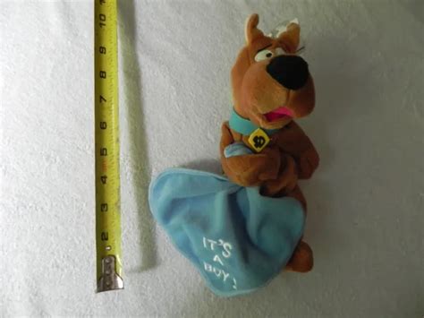 Warner Bros Studio Store Scooby Doo It S A Boy Blanket Bean Bag Plush With Tag Picclick