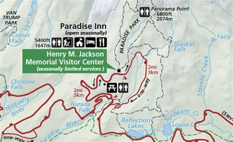 Mount Rainier Trail Map