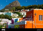 Colourful houses, Bo-Kaap district, Cape Town, Western Cape, South ...