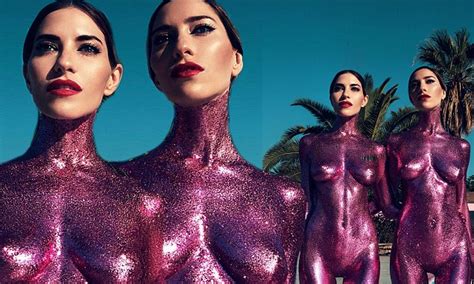 The Veronicas Confess Glitter Got Into Some VERY Private Place For In My Blood Cover Daily