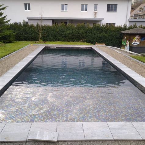 Piscina Monoblocco 10x4 Tilestone Pools One Piece Tiled Pools In