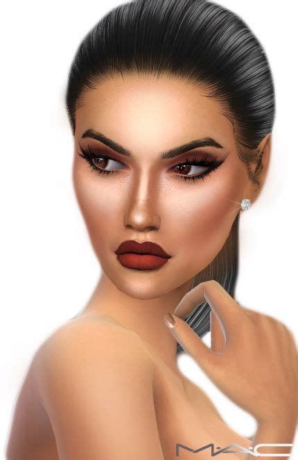 Mac Cosimetics 50 Shades Of Blush • Sims 4 Downloads Sims Sims 4