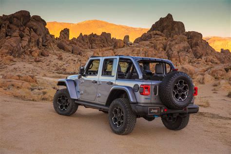 2021 Jeep Wrangler 4xe Plug In Hybrid Rated For 22 Electric Miles