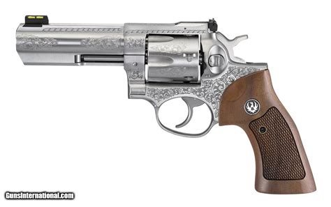 Ruger Gp100 Deluxe Engraved 357 Mag 42 Stainless Talo 1784