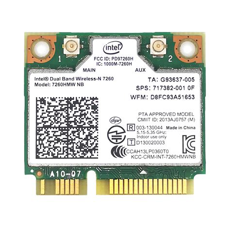 Wireless network watcher failed to remember the last size/position of the main window if it was not located in the primary monitor. Intel 7260hmw 7260nb 300m internal wireless network adapter card dual band 2.4g 5g mini pcie ...
