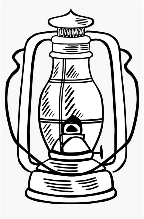 Oil Lamp Clipart Black And White Lamp Clip Art Hd Png Download Kindpng