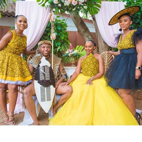lovely zulu traditional dressesandshweshwe attires in 2020 african traditional wedding dress