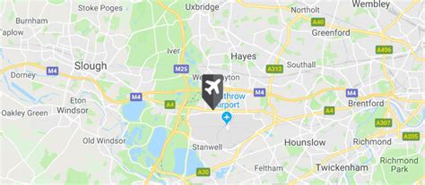 Map Of London Heathrow Airport Terminals