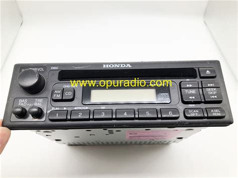 Enter the code using the radio preset buttons on your civic. 39100-S0X-A200 MATSUSHITA CD Player Radio for 1999-2004 ...