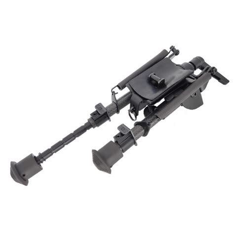 6 9 Inch Tactical Carbon Fiber Swivel Benchrest Shooting Bipod