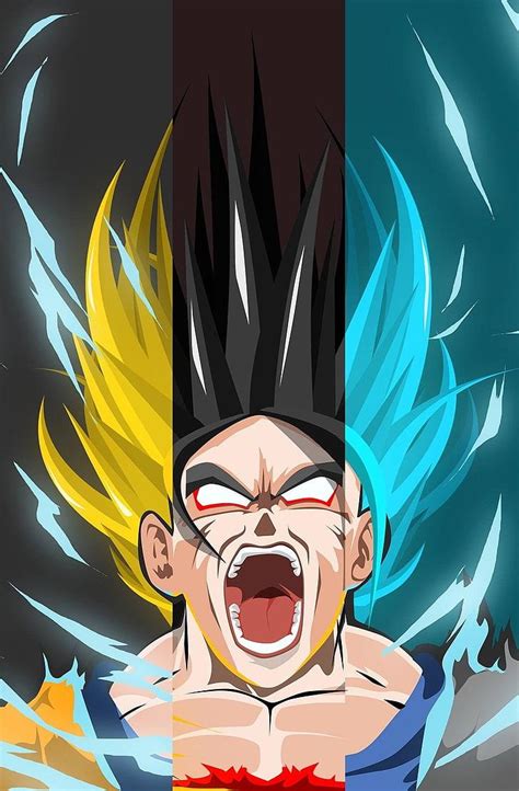 It just wouldn't be fair if gohan beats him when he isn't at his best, you know.. Dragon Ball Z Goku Smile Wallpapers - Wallpaper Cave