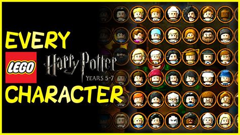 Every Character In Lego Harry Potter Years 5 7 2011 Original