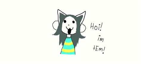 Undertale Temmie Saying Hoi By Frozenfudgepopsicle On Deviantart