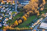 Wickede (Ruhr) von oben - Wohngebiet Bauerdicks Wiese am Waltringer Weg ...