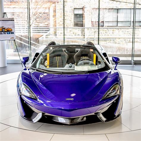 Mclaren 570s Spider Mclaren Sports Car Purple Car Mclaren 570s