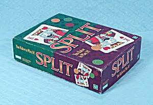 There no turn taking so go nutso! Split Card Game, Parker Brothers, 1999 (Contemporary Toys and Games - 1995 to Current) at tipp ...