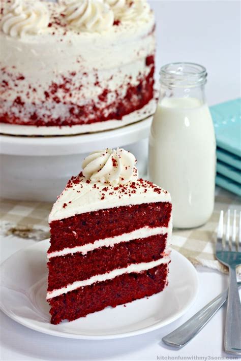 Red velvet cake is a classic. layered south red velvet cake in 2020 | Frosting recipes ...